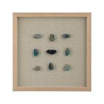 Product Image 1 for Blue Agate Shadow Box from Elk Home