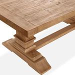 Product Image 3 for Hollis 78" Reclaimed Pine Wood Dining Table from Classic Home Furnishings