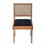 Product Image 8 for Contucius Teak and Cane Dining Chair from Noir