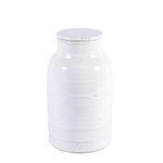 Product Image 1 for Busan White Flat Lidded Jar - Short from Legend of Asia