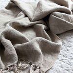 Product Image 3 for Montauk Linen King Blanket - Natural from Pom Pom at Home