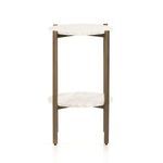 Product Image 5 for Vesper Oval Nightstand- Taupe Marble from Four Hands
