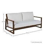 Product Image 15 for Avondale Aluminum Loveseat from Summer Classics