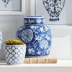 Product Image 6 for Barclay Butera Dynasty Lotus Lidded Jar from Napa Home And Garden