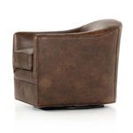 Product Image 8 for Quinton Round Swivel Accent Chair - Arvada Cigar from Four Hands