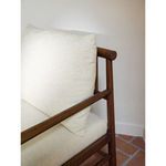 Product Image 9 for Mayne Cream Accent Chair from Moe's