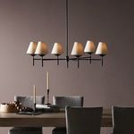 Product Image 18 for Dodie Jet Black Iron Chandelier from Four Hands