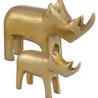Product Image 2 for Kano Gold Rhino from Currey & Company