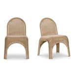 Repeating set shot of two Kendall chairs facing front and angled right