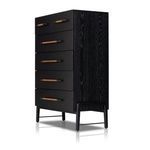 Product Image 19 for Rosedale 6-Drawer Tall Oak Dresser - Ebony Oak Veneer from Four Hands