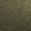 close-up showing soft velvet fabric texture of olive green pillow cover on detailed weave