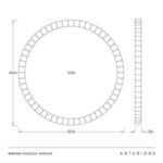 Product Image 8 for Makeda Mirror from Arteriors