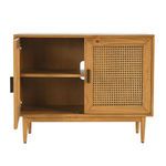 Product Image 4 for Whitmore 2-Door Wood Accent Cabinet in Natural from Classic Home Furnishings