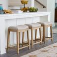 Product Image 2 for Linen Counter Stool from Furniture Classics