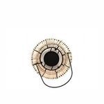 Product Image 6 for Natural Lantern Iron & Bamboo Dia 9" from BIDKHome