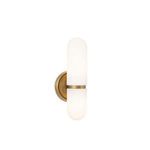 Product Image 2 for Salon Alabaster Small Sconce - Natural Brass from Regina Andrew Design