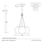 Product Image 12 for Trinity Chandelier from Arteriors