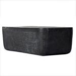 Product Image 15 for Basil Outdoor Large Rectangle Aged Grey Aluminum Coffee Table from Four Hands