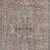 Narrow runner version of the multicolor traditional rosemedallion rug design