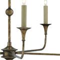 Product Image 6 for Nottaway Chandelier Pyrite Bronze from Currey & Company