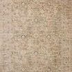 Traditional Loloi Clarisse area rug with soft floral motifs in natural beige and granite tones