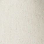 Close-up of textured cream fabric chandelier shade