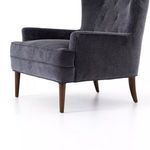 Clermont Chair - Charcoal Worn Velvet image 2