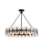 Product Image 8 for Rondelle Blackened Iron Chandelier from Arteriors