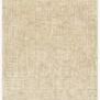 neutral oatmeal sand shag rug with subtle geometric Scandinavian motifs and fringed edges