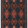 Product Image 4 for Vibe By Kyoto Handmade Tribal Dark Blue/ Pink Rug from Jaipur 