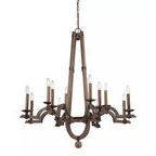 Product Image 1 for Berwick 12 Light Wood Chandelier from Savoy House 