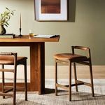 Product Image 12 for Baden Haven Tobacco Leather Counter Stool from Four Hands