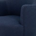 Product Image 14 for Aurora Small Upholstered Copenhagen Indigo Round Swivel Chair from Four Hands