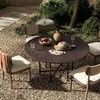 Product Image 12 for Leblanc Distressed Bronze Outdoor Dining Table from Four Hands