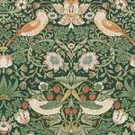 Product Image 1 for William Morris Strawberry Thief Wallpaper from Graham & Brown