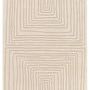Product Image 1 for Fantana Modern Striped Ivory/ Beige Rug - 18" Swatch from Jaipur 