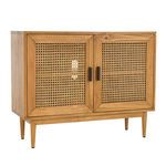 Product Image 11 for Whitmore 2-Door Wood Accent Cabinet in Natural from Classic Home Furnishings