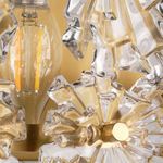 Product Image 4 for Orion Clear Molded Glass Wall Sconce from Jamie Young