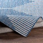 Product Image 4 for Eagean Bright Blue / Navy Indoor / Outdoor Rug from Surya