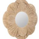 Product Image 3 for Sophie Natural Raffia Round Mirror from Cooper Classics