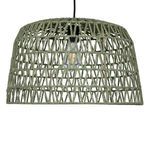 Sable Paper Rope Pendant Light front view without hanging fixture visible