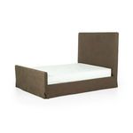 Product Image 2 for Daphne Brussels Coffee Linen Slipcover Queen Bed from Four Hands
