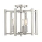 Product Image 3 for Benson 3 Light Semi Flush from Savoy House 