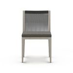 Product Image 7 for Sherwood Grey Wooden Outdoor Dining Chair with Charcoal Cushion from Four Hands
