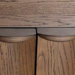 Product Image 7 for Finley Fluted Two Door Brown Sugar Oak Cabinet from Jamie Young