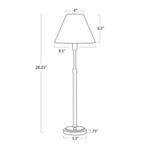 Product Image 4 for Polly Blackened Brass Buffet Lamp from Regina Andrew Design