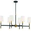Product Image 6 for Brody 6 Light Linear Chandelier from Savoy House 