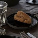 Product Image 3 for Lagoa Eco Gres Bread Plate, Set of 6 - Black from Costa Nova