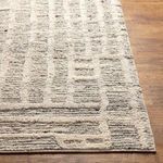 Product Image 5 for Manisa Global Hand-Woven Wool Charcoal / Light Slate Rug - 2'6" x 8' from Surya