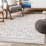 Product Image 4 for Sunderland Light Gray / White Rug from Surya